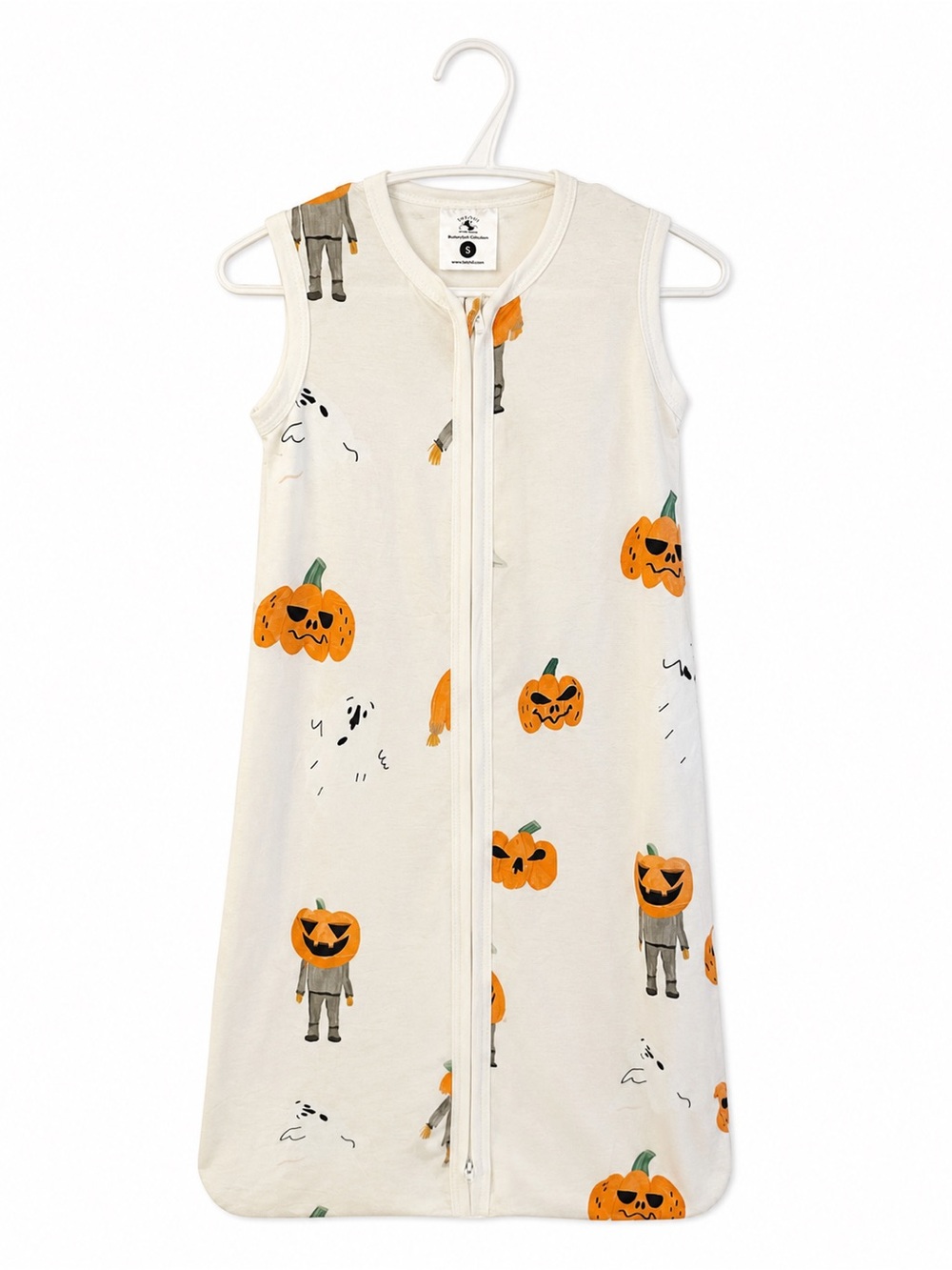 Totchill ButterySoft Halloween Pumpkin Sleep Sack 0.5 TOG 3-6 Months NWOT